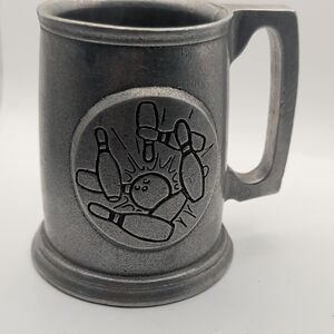 Silver Bowling Mug